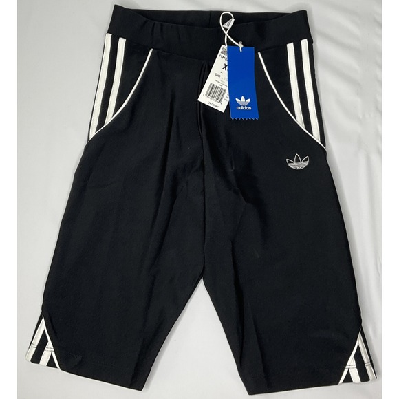 Adidas Originals Bike Shorts Cycling Tights Running Athletic FM1921 Women XS NWT - Picture 4 of 5